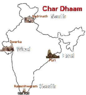 Char Dhaam, Integrating Indian States, Project on Integrating Chhattisgarh with Gujarat
