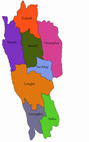 Map of Mizoram, CBSE ART INTEGRATION PROJECT