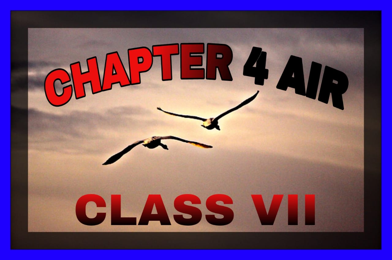 Class VII Geography Chapter 4 "Air"
