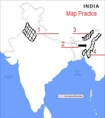 CBSE CLASS 10 TERM I GEOGRAPHY: MAP QUESTIONS ON SOILS IN INDIA