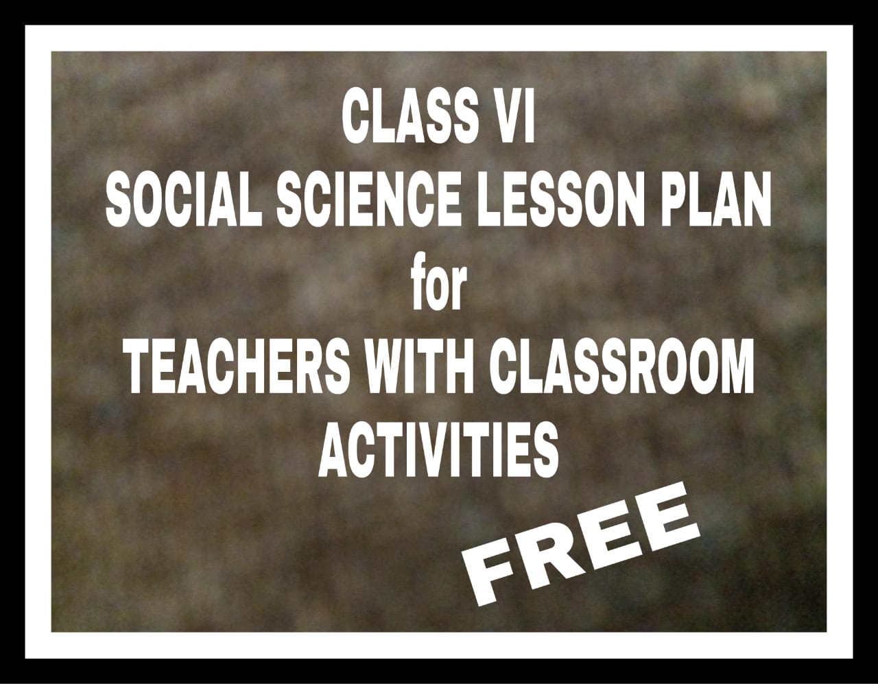 social studies lesson plan