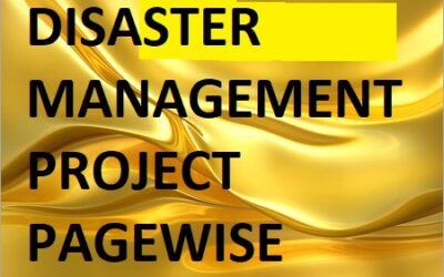 Disaster Management Project Page-Wise With Subheadings