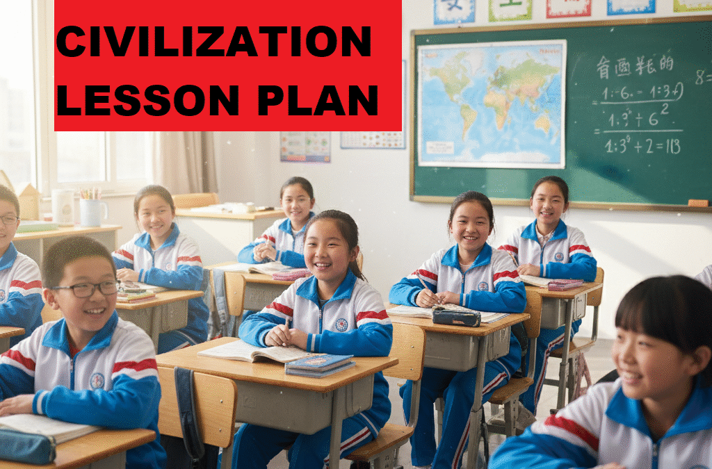History Class 6 ICSE Lesson Plan: Activity-Based Learning on The Chinese Civilization