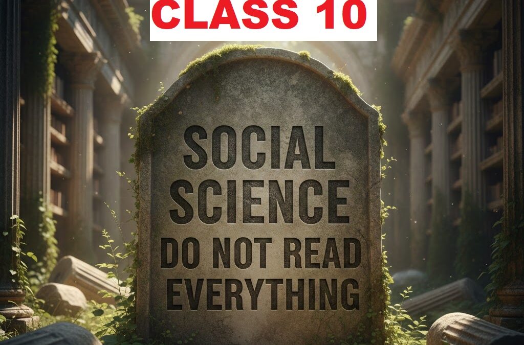 Don’t Study Everything! Just These 5 Social Science Questions for Class 10 Boards